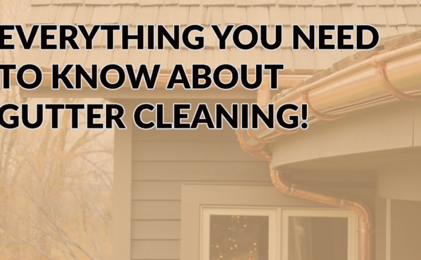 EVERYTHING YOU NEED TO KNOW ABOUT GUTTER CLEANING!